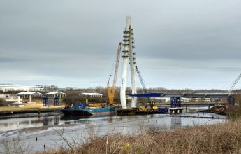 The New Wear Crossing is an impressive new bridge structure, ECoW, bridge, sunderland